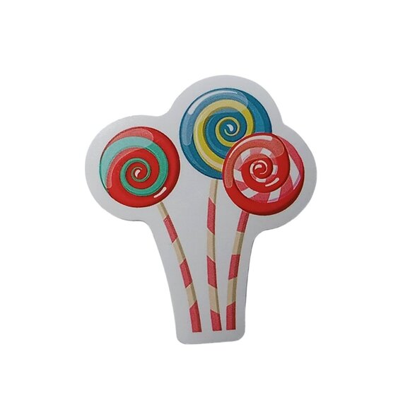 🎯 10 for $10 / Small Lollipop Sticker - Picture 2 of 2